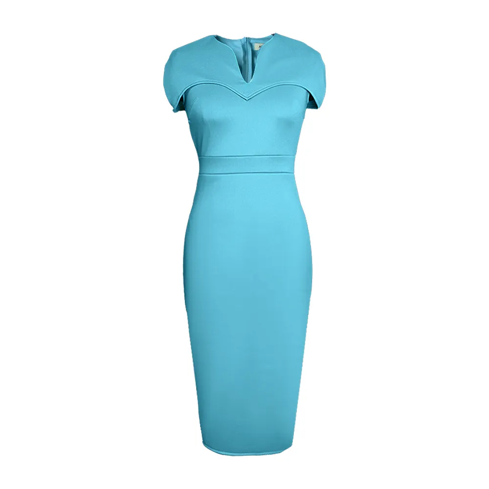 navy blue dress for graduation Esme Cornflower Blue Dress  Helen McAlinden