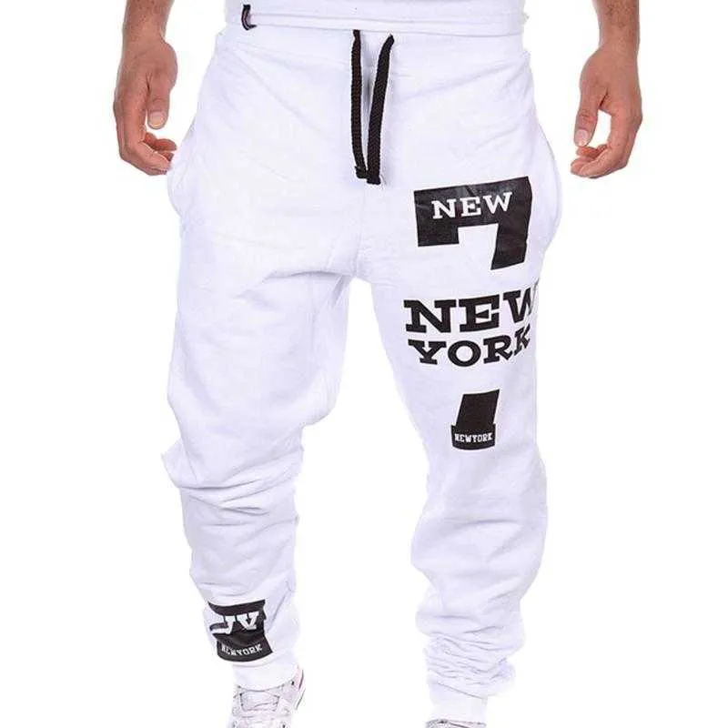 Mens Letter Print Joe Boxer Sweatpants Fashion Brand Joggers For