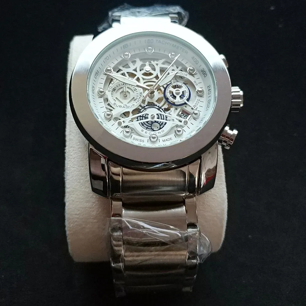 Nouveau style de qualité supérieure montres pour hommes petit cadran travail tout chronographe fonctionnel de haute qualité mouvement à quartz étanche montre 16296V