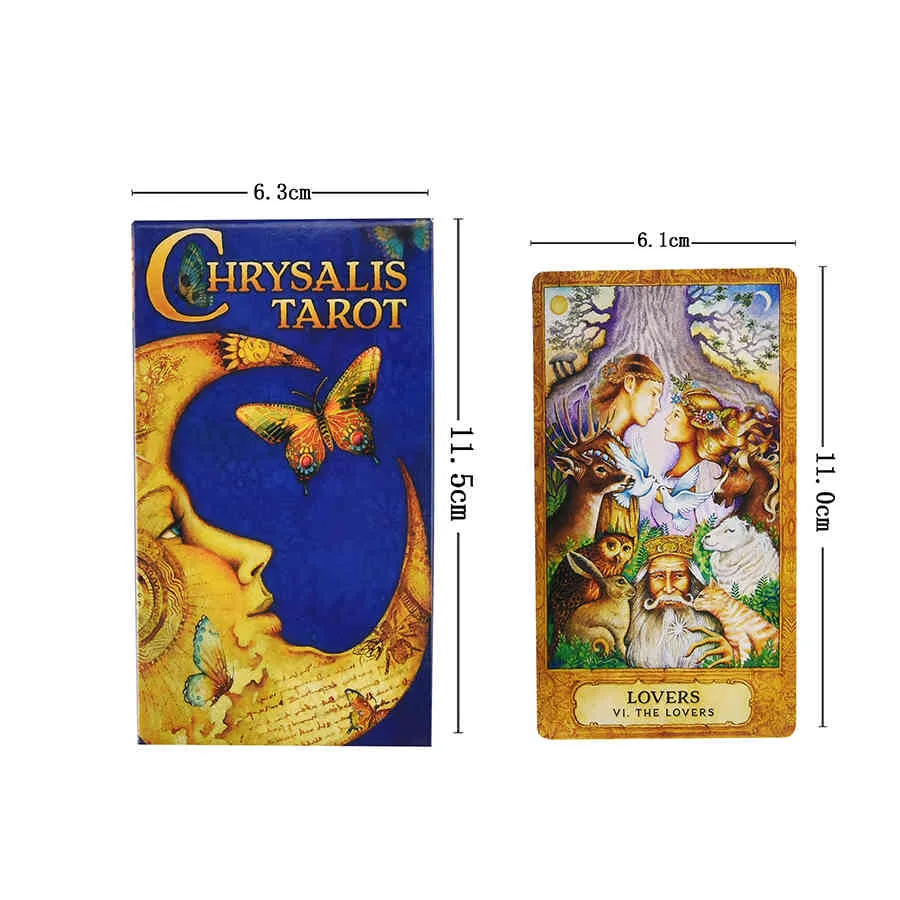 Chrysalis Tarot 78-Card Deck Sealed Color Mythical Archetypes for Divination from Dhgate Card Games - price 4.02 Chrysalis Tarot 78-Card Deck Sealed Color Mythical Archetypes for Divination from Dhgate Card Games - price 4.02