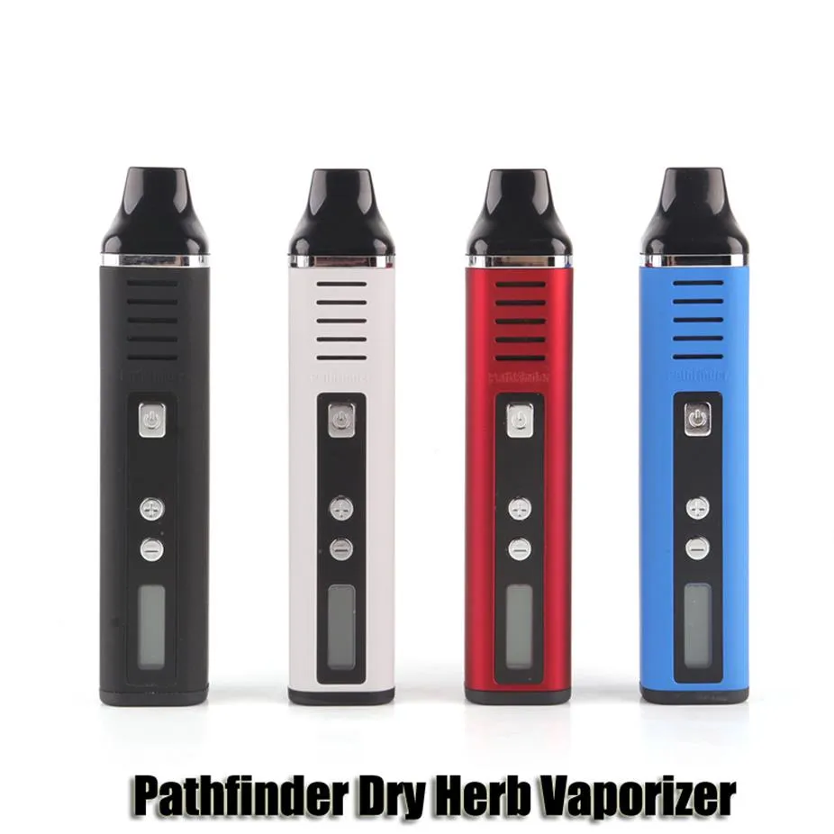 Pathfinder V2 II Dry Herb Herbal Vaporizer Kit 2200mAh Battery 200-428F Variable Temperature Control Electronic Cigarette Vapor Pen Kita53