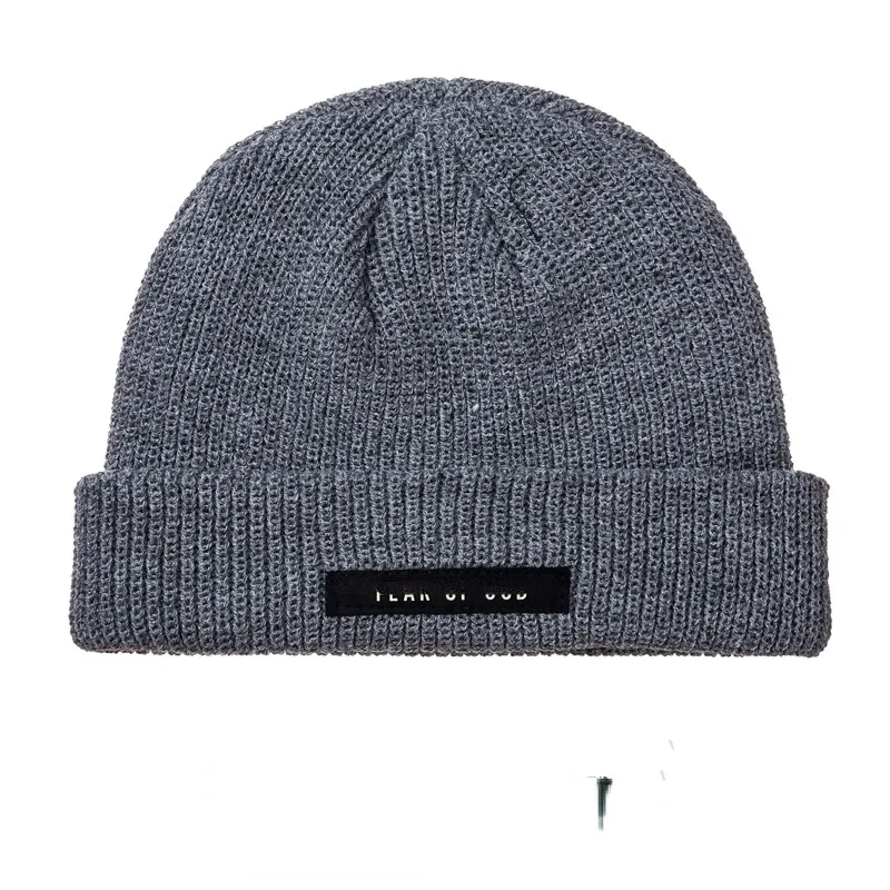 Moda Dwustronna Beanie Czapki Tn Marka Mężczyźni Jesień Winter Czapki Sport Knit Kapelusz Zagęścić Ciepły Casual Kapeluszowy Kapelusz