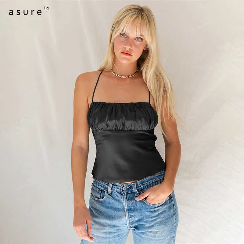90s Grunge Fashion Female Halter Crop Top Womens... From Dou02, $7.29