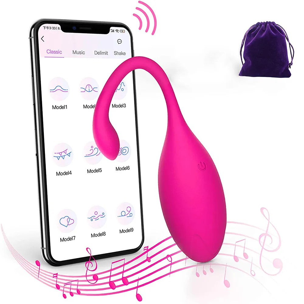 buckle garter belt Adam & Eve Pillowtalk Remote Control Egg - Vibrators main image 1
