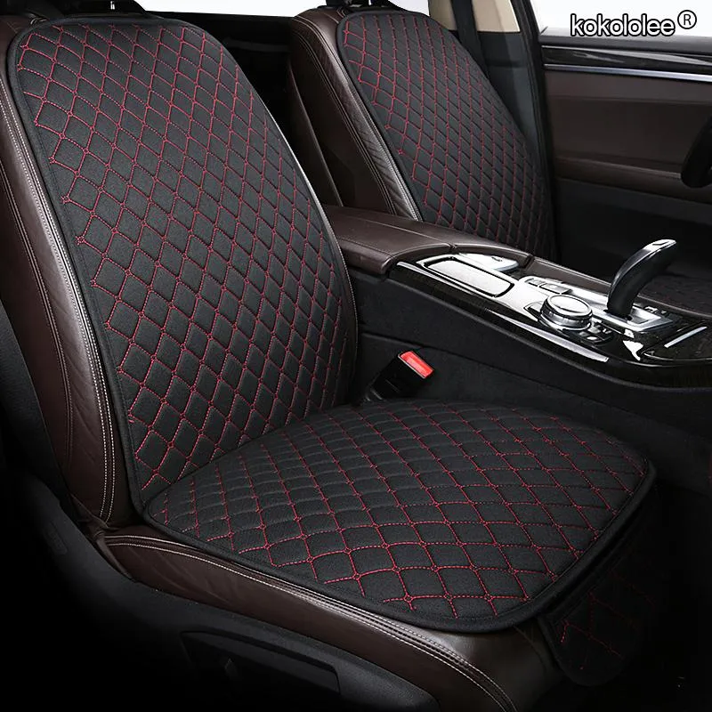 يغطي مقعد السيارة Kokololeee Flax Sear لجميع W203 W124 W202 W211W212 W245 CLA GLA S600 Auto Accessories