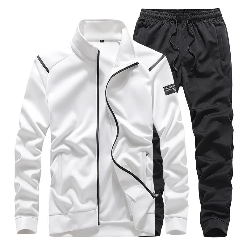 DHgate.com:Mens Tracksuit Set 2024, Black Polyester