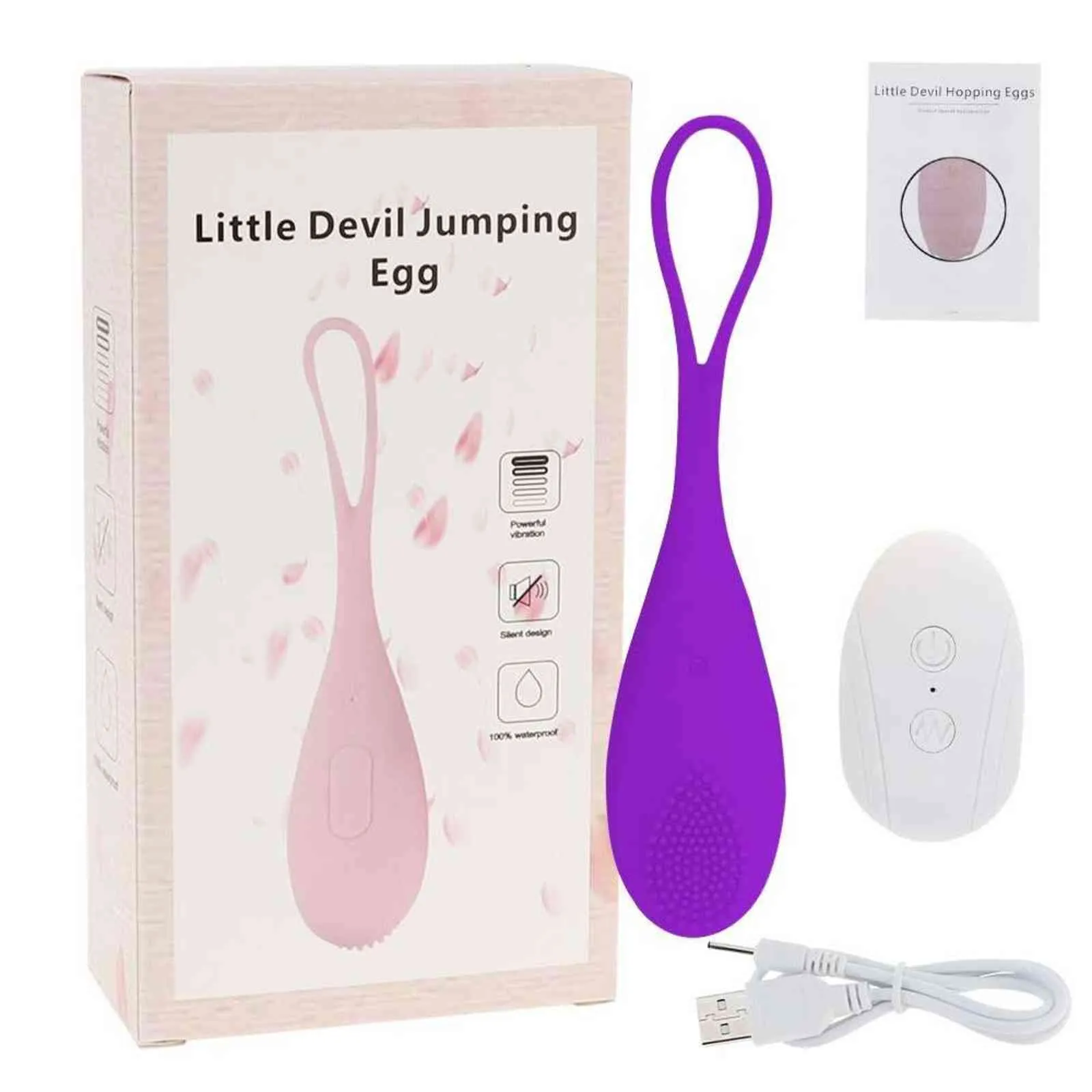 NXY Eggs 10 Speeds Jump Vibrator Vibrating Couples Wireless Remote Anal Clitoris Stimulation Sex Toys For Wome_voghion.com