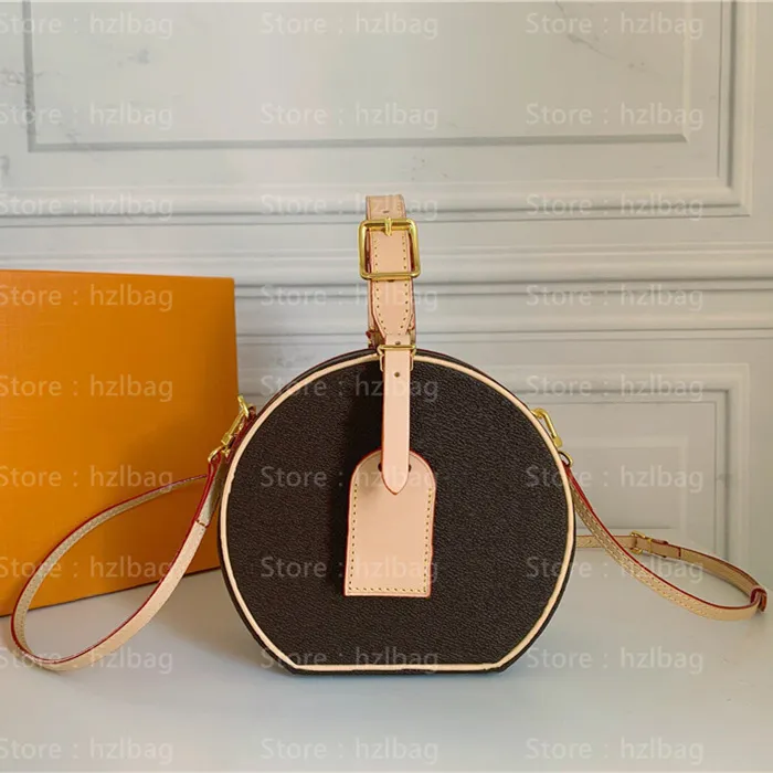 Iconic Hatbox Purse Petite Boite Chapeau Crossbody-حقائب رائعة يوميًا من تصميم M43514 المصمم M43514