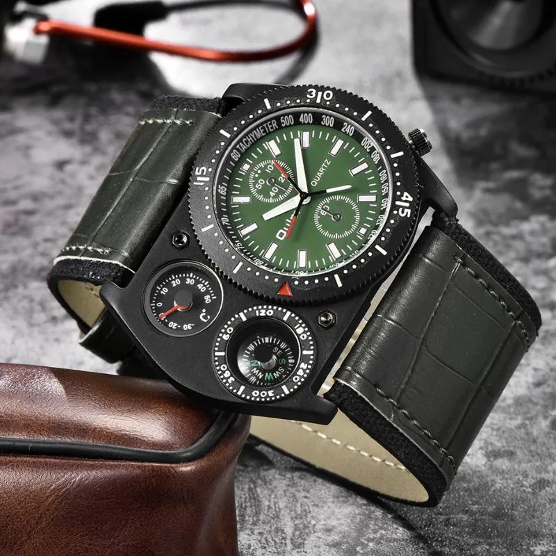 Mens wide band discount watches