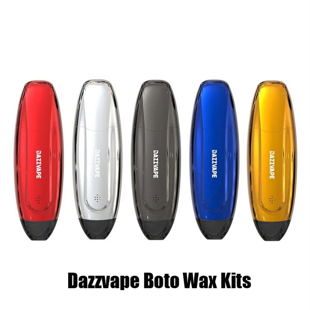 Authentic Dazzvape Boto Wax Starter Kit 350mAh Batería Bobina Bobina DAB Concentrado Vaporizador Vape Pen 100% originalA26