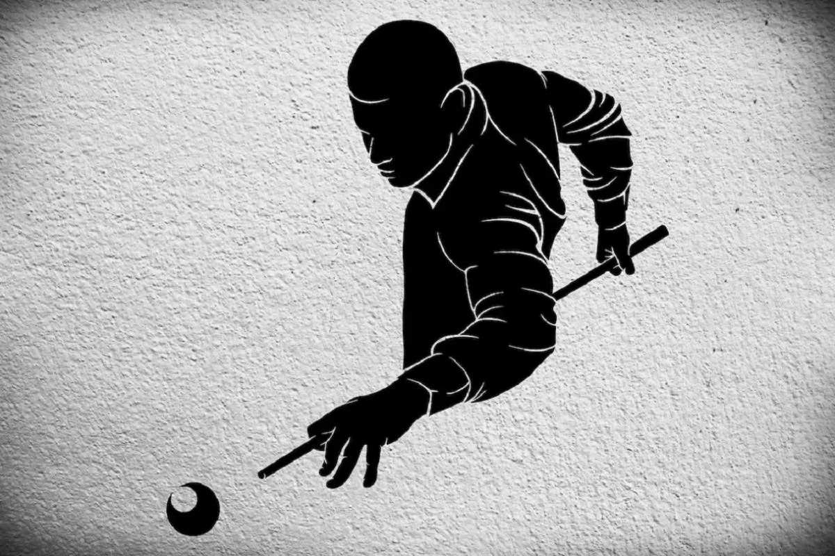 Stickers Muraux Billard Et Snooker Jeu De Sport Autocollant Sticker Mural Art Décoration