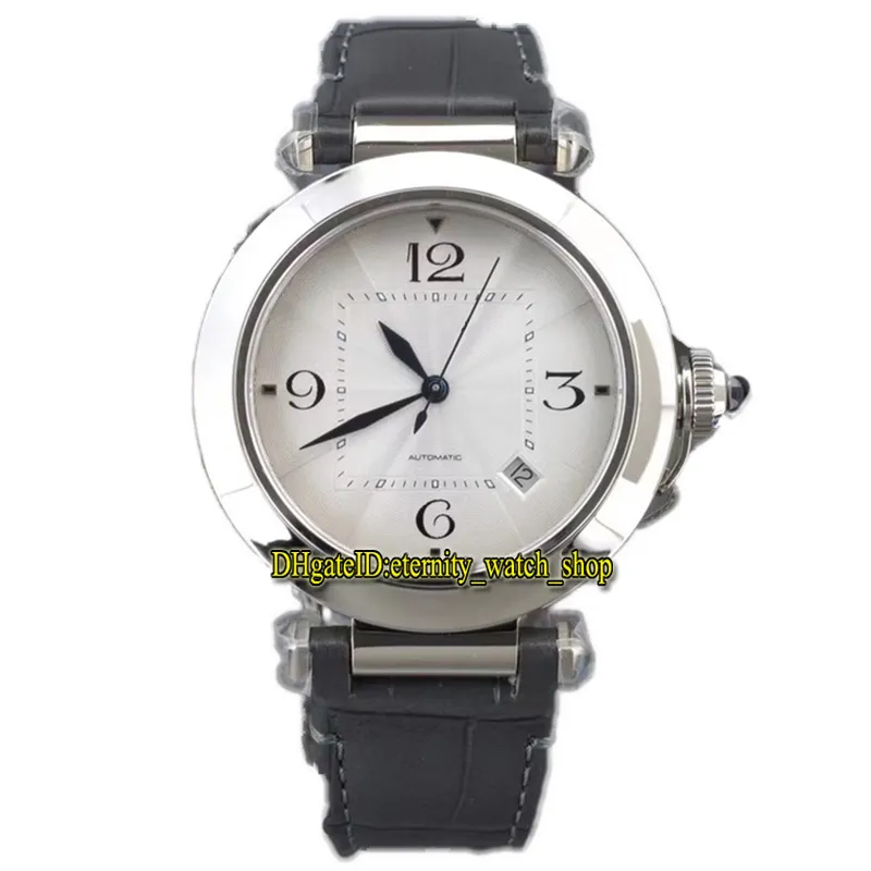 BVF Dernière montre pour homme WP0007 Japon Miyota 9019 modifier 1847 automatique cadran blanc saphir interrupteur rapide bracelet en cuir gris éléphant éternité super version montres