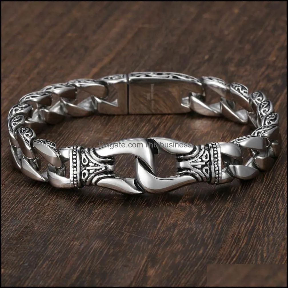 Mens sterling online silver bracelets wholesale