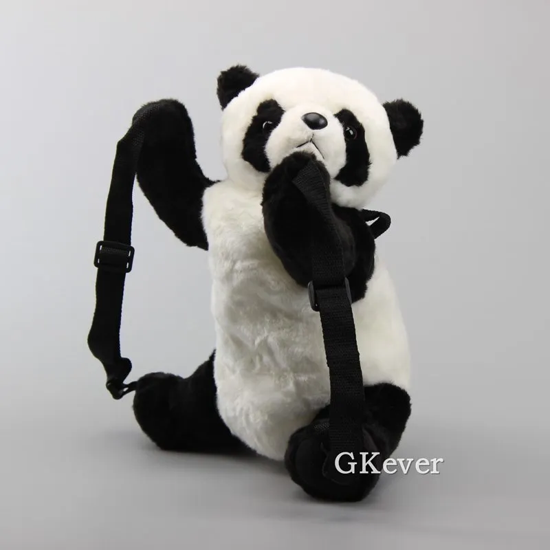 Fluffy sales panda backpack