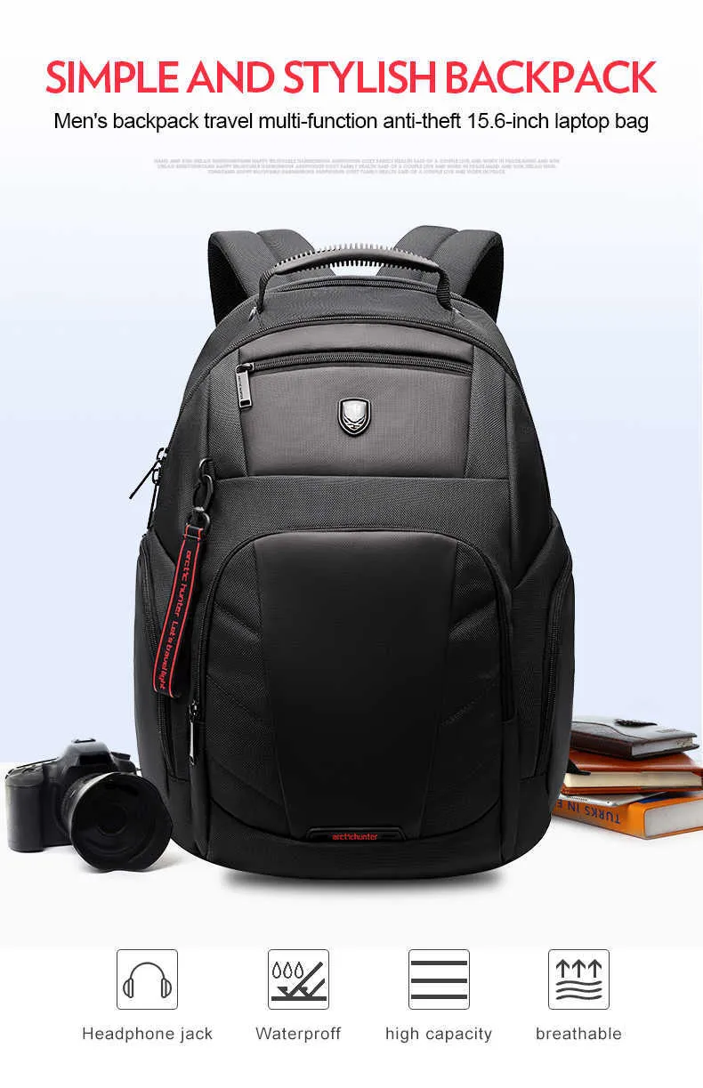 Arctic Hunter Laptop Backpack Sport B00388