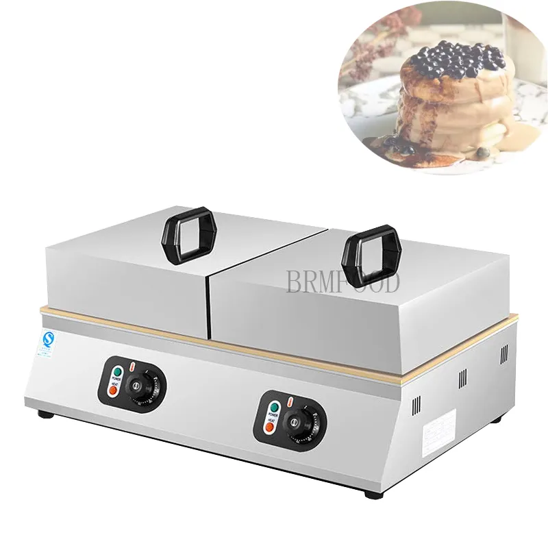 Elektrische Dubbelborden Souffler Machine 220 V Japanse Fluffy Souffle Pancakes Shu Fu Bud Cake Pan Maker