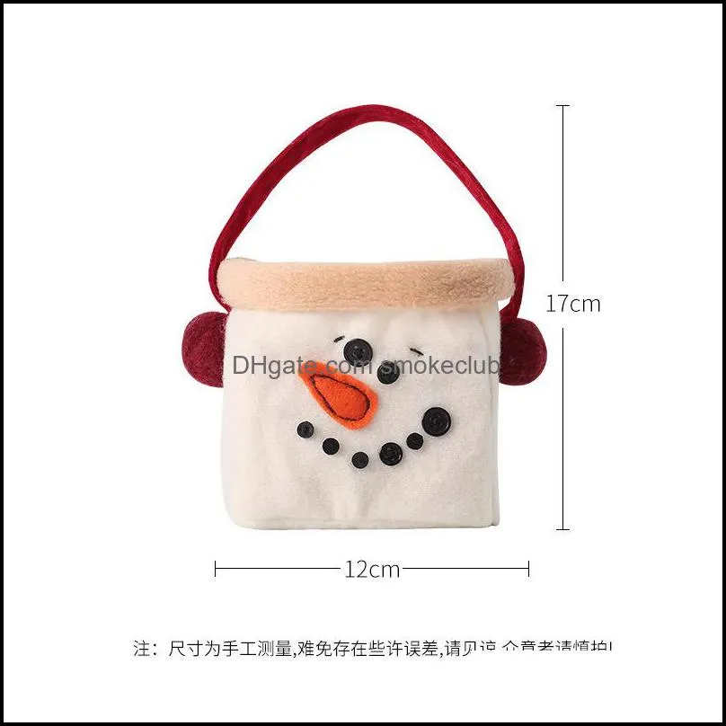 Chuangda Orders New Christmas Snowman Candy Bags Christmas Gifts Christmas Home Decorations 177