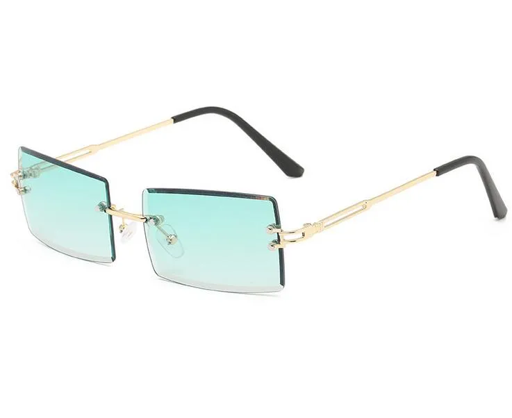 2021 roman vintage rétro lunettes de soleil carrées designers pour femmes lunettes polarisées sans monture lunettes de corne de buffle avec boîte