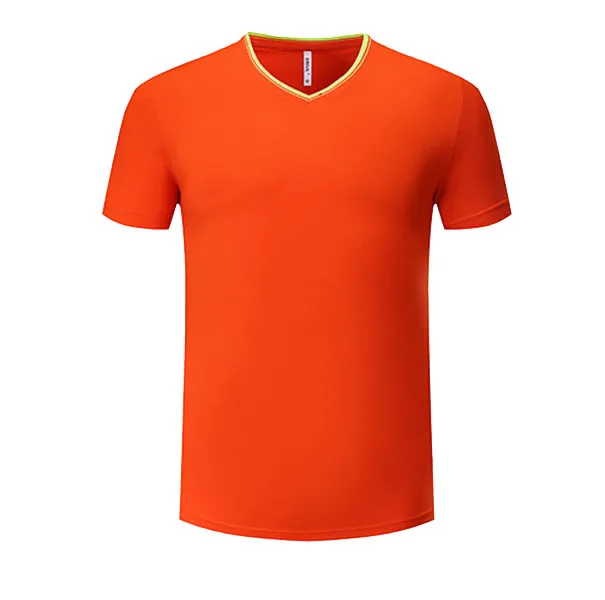 C154632314-23 Aangepaste Service DIY Soccer Jersey Adult Kit Ademend Aangepaste Personalized Services Schoolteam Elk Club Voetbal Shirt