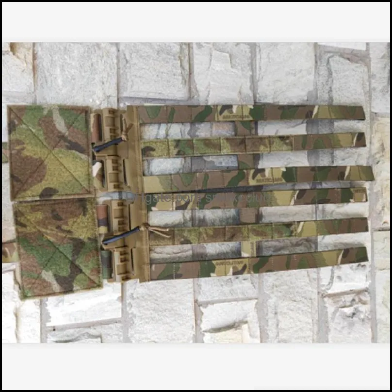 Camouflage Colour In stock 3-Band Skeletal Cummerbund with Quick Release Buckle for JPC XPC Tactical Vest