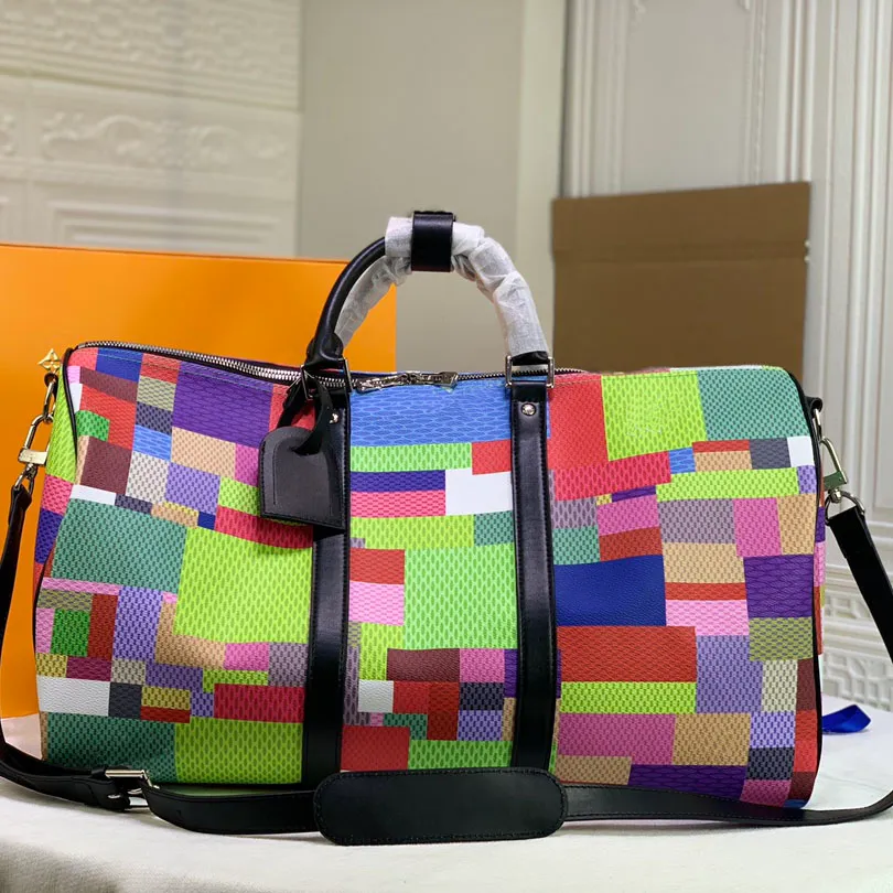 Classic fashion dream pattern travel bag womens men crossbody Luxurys Designers duffle Bags outdoor women Luggage handbags mens size 50x29x23cm