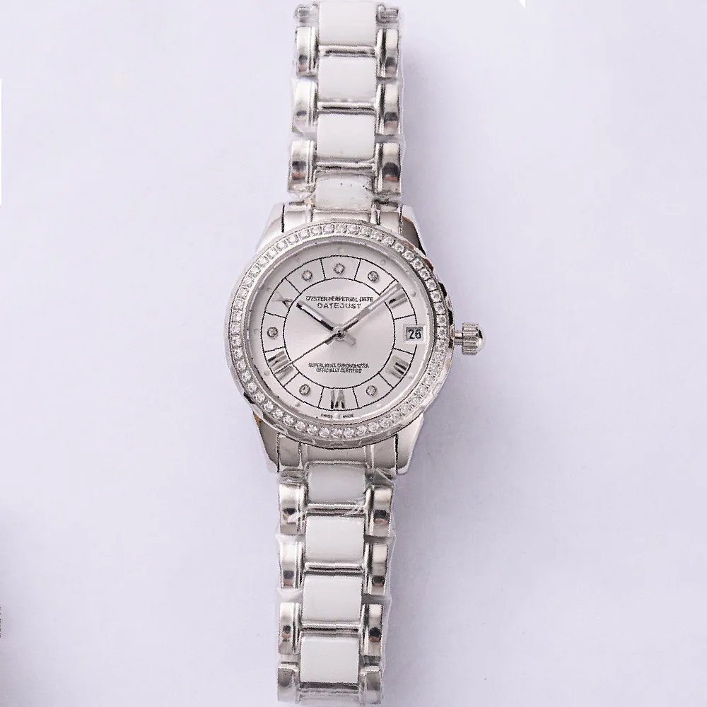 Mulheres Assista Relógios Mecânicos Automáticos Senhoras De Aço Inoxidável Relógios de Relógios 33mm Montre de Luxe
