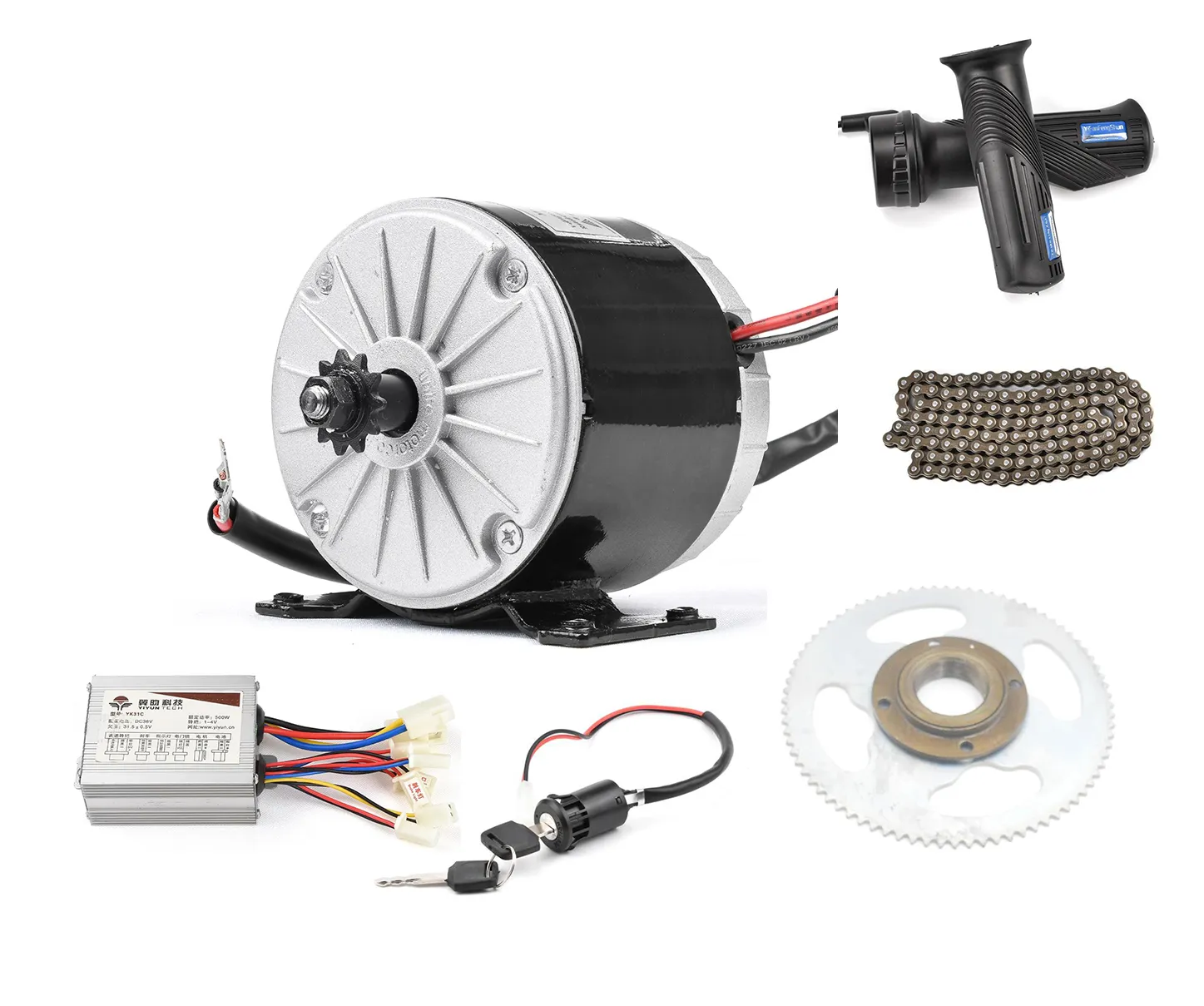 24V 250W Scooter Électrique Moteur Vélo Électrique Entraînement Par Courroie  MY1016 Haute Vitesse Ceinture Moteur Kit De Conversion De Scooter Électrique  Du 95,38 €