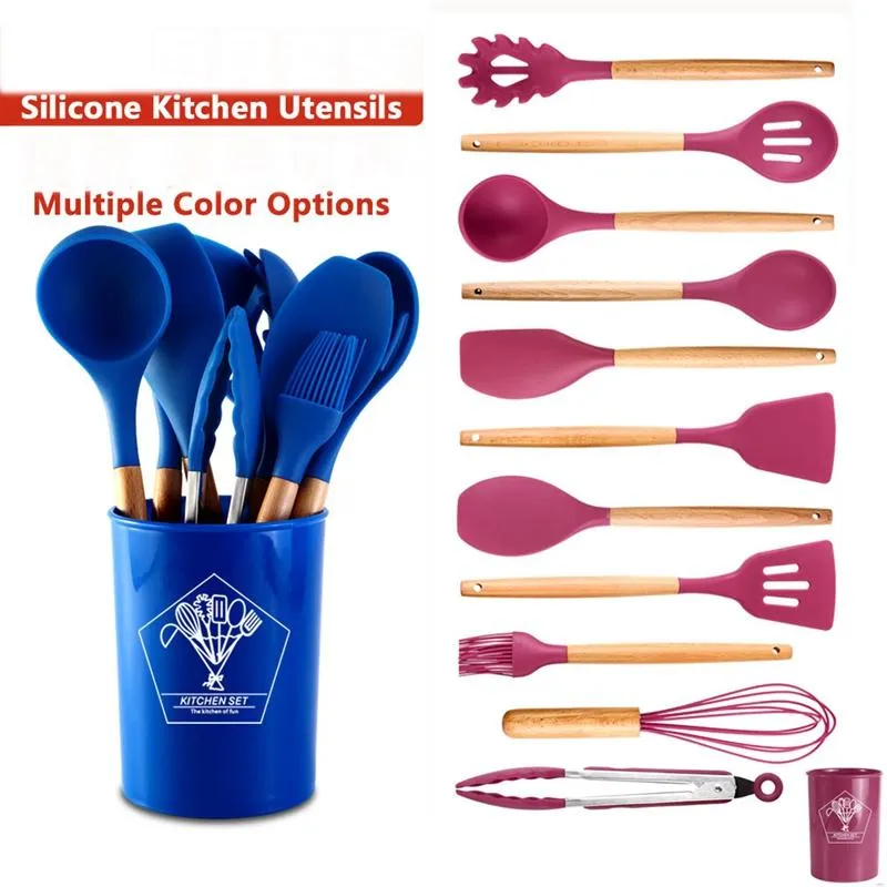 Silicone Kitchenware Cooking Utensils Set... 