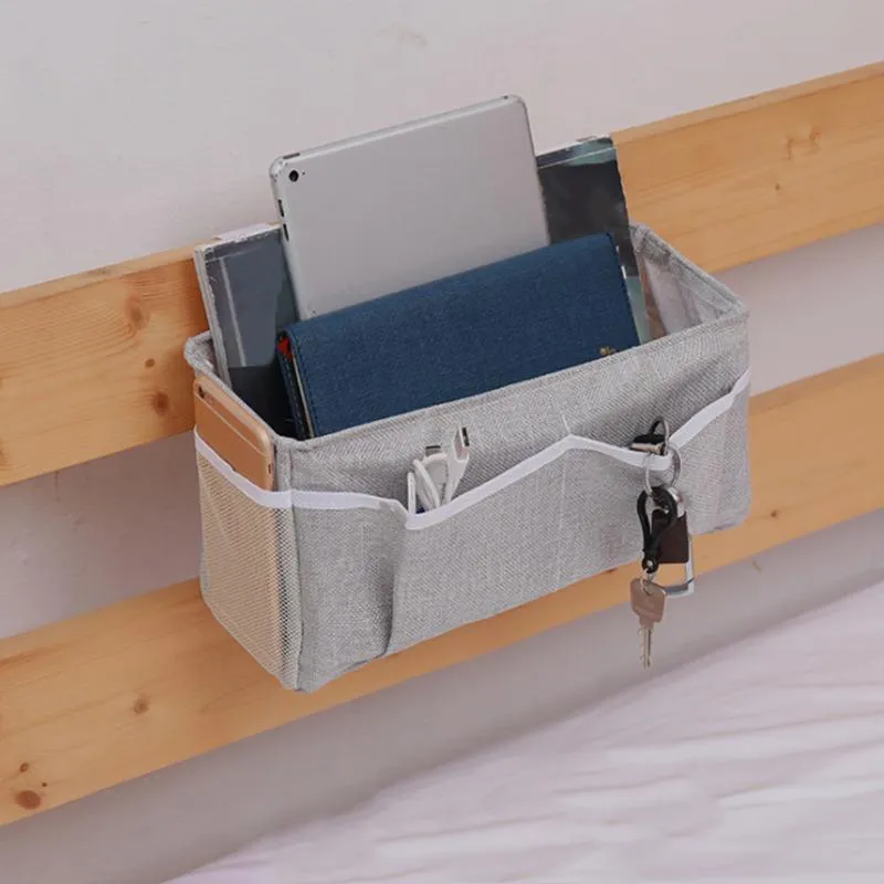 Förvaringslådor Buts Box Hängande Hem Interiör Tillbehör Våningssängar Bedside Easy Install Dorm Rooms Bag