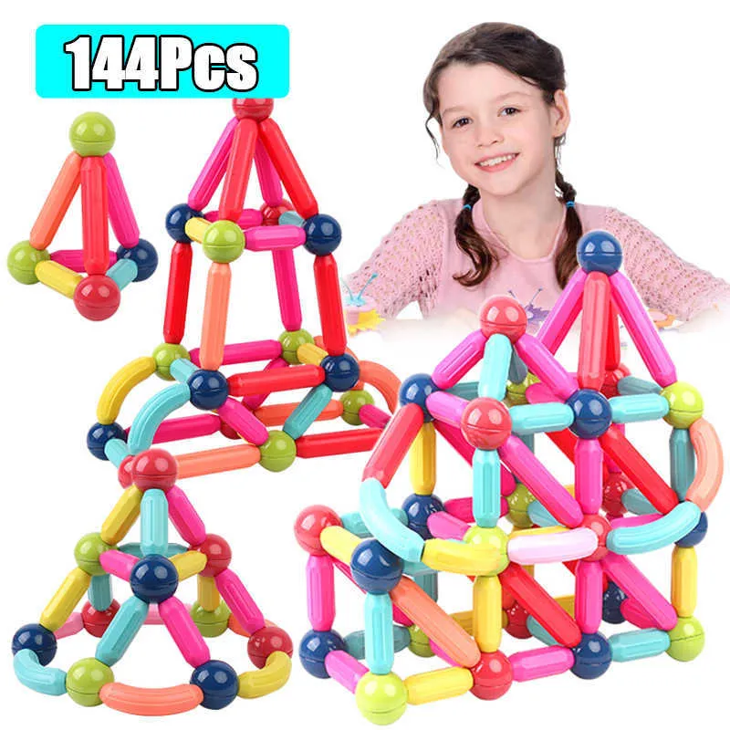 Magnetismo 36 144 Piezas Tamaño Grande Palo Magnético Bloques De  Construcción Juego Imanes Niños Conjunto Niños Imanes Para Niños Juguetes  Magnéticos Ladrillos Q0723 De 13,39 €