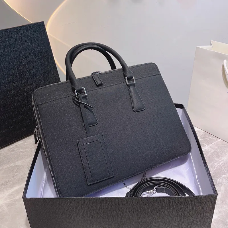 Fashion Men Briefcases Luxury Designer Women Business Totes Bag High