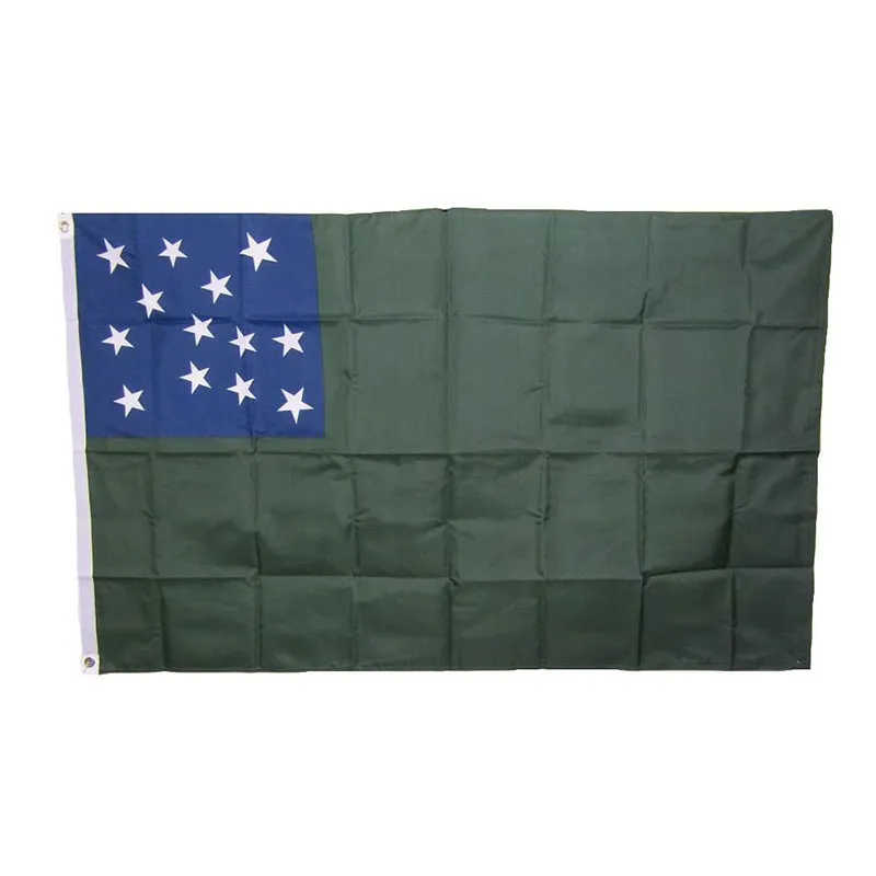 Green Mountain Boys Flag 3'x5 'Vermont National Guard Banner Латунные втулки Премиум яркий цвет и УФ Fade