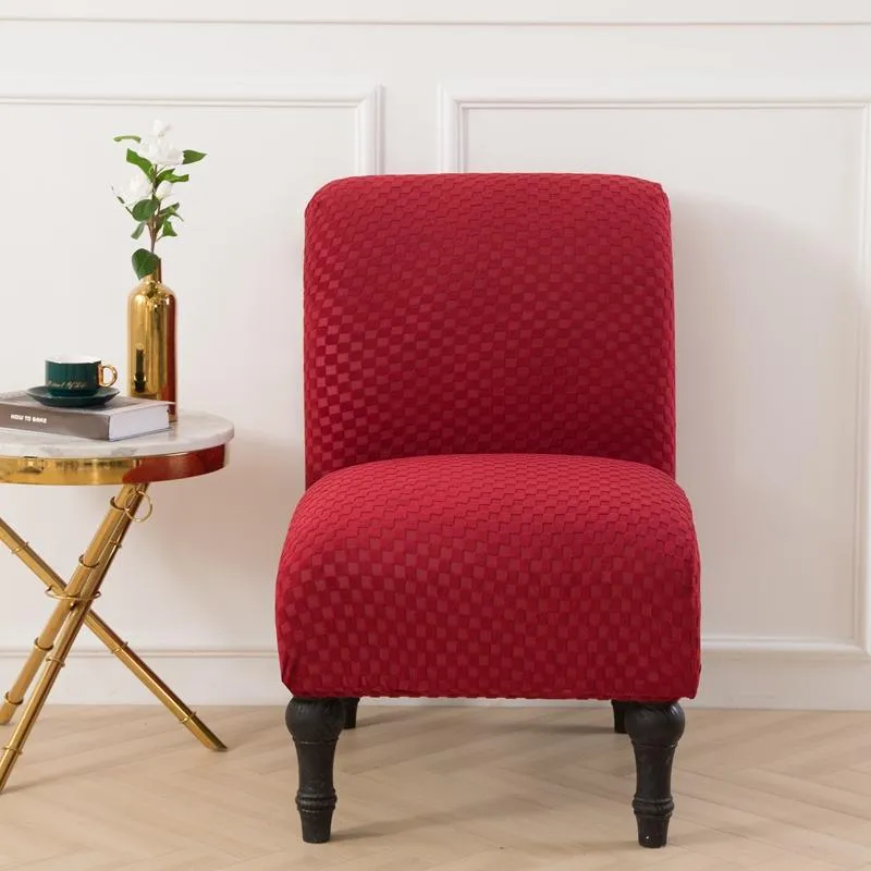 Accent Chair Covers Without Arms Armless Accent Slipper Chair
