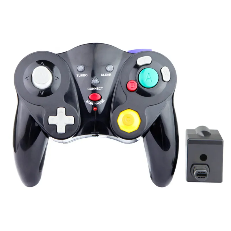 Gra Cube Kontroler Wireless NGC Joystick Gamepad Joypad dla Nintendo Host i Kompatybilny z Wii Console Games