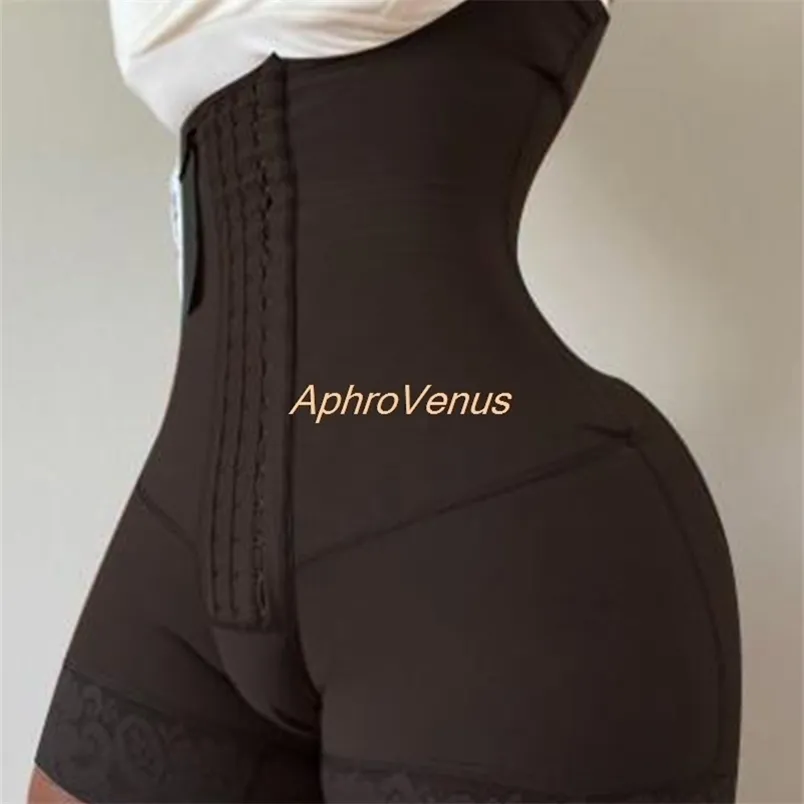 Redukcyjne pasy do pełnego ciała pod biustą Bodysuit Traint Trainer Trainer Butt Lifter Shapewear Schevear Biecid Fajas 220307