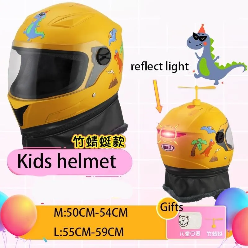 Motorcycle Helmets Fully Armed Children's Child Safety Bicycle HelmetsMotorcycle
