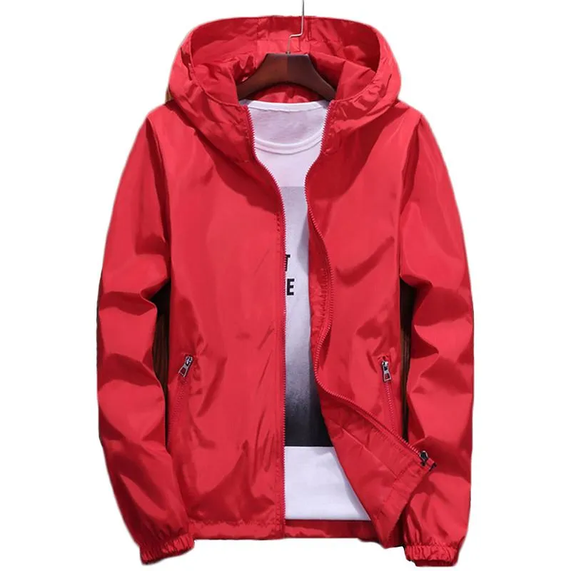 ジャケットの女性2021春のファッションの気質夏の薄い特大のルーズシックなライニング赤長袖フード付きコートフェミニナN8レディースジャケット