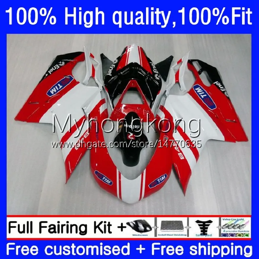 Wtryskiwacze do Ducati White Red New 848R 1098R 1198R 848 1098 1198 S R nadwozi 14NO.10 848S 1098S 07 08 09 10 11 12 1198S 2007 2008 2000 2011 2012 OEM Kit Body