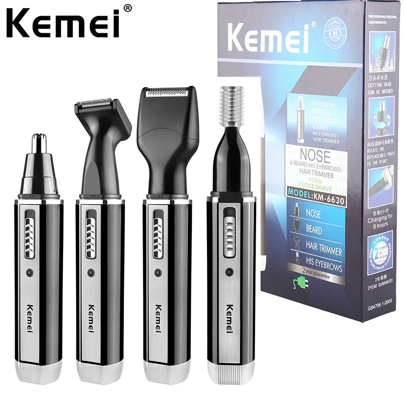 4in1 Rechargeable Bd Trimer Men Eyebrow Trimmer Nose And Ear Hair