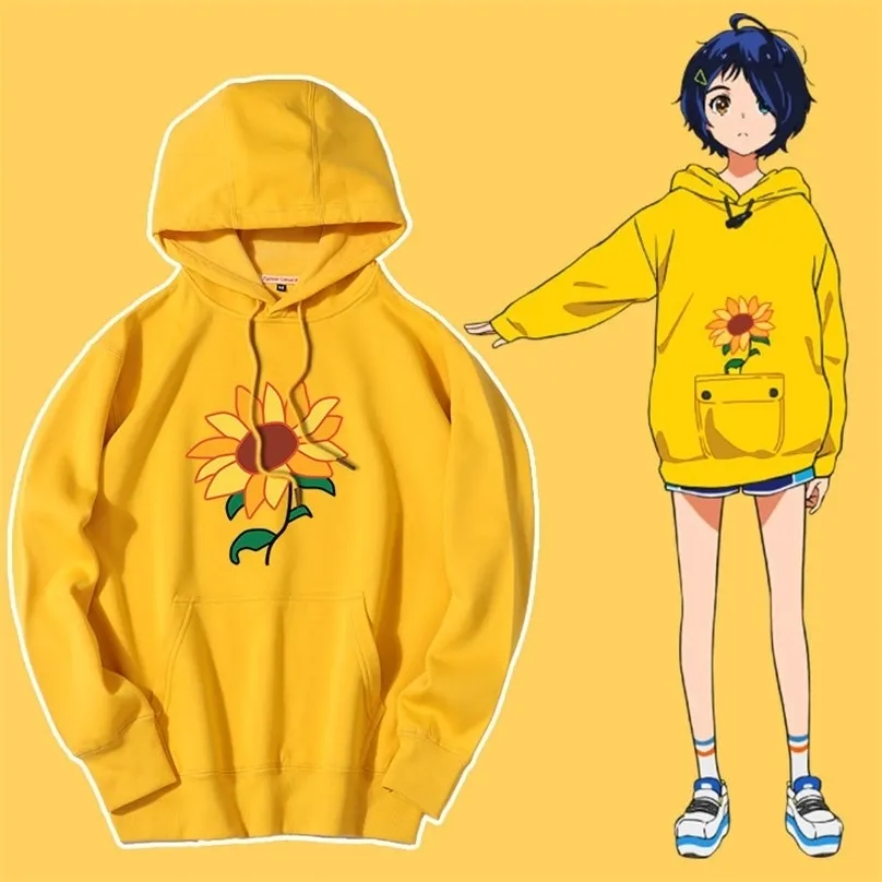 Sudadera Con Capucha De Anime, Jersey De Gran Tamaño, Sudadera