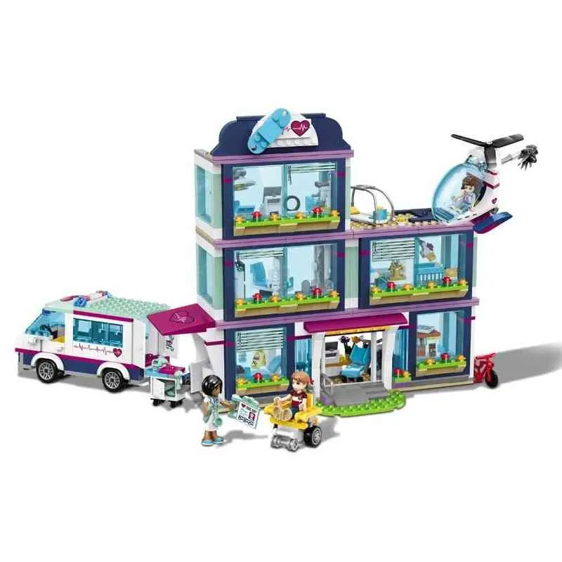 Friends lego hospital set deals