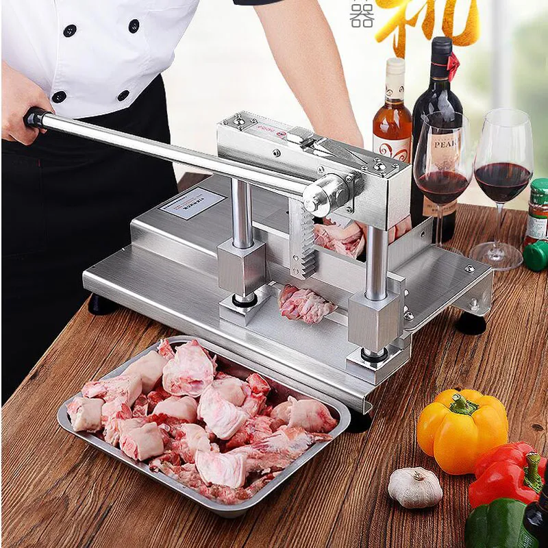 Máquina de serra de osso/cortador de carne/máquina de corte de peixe para restaurante e hotel