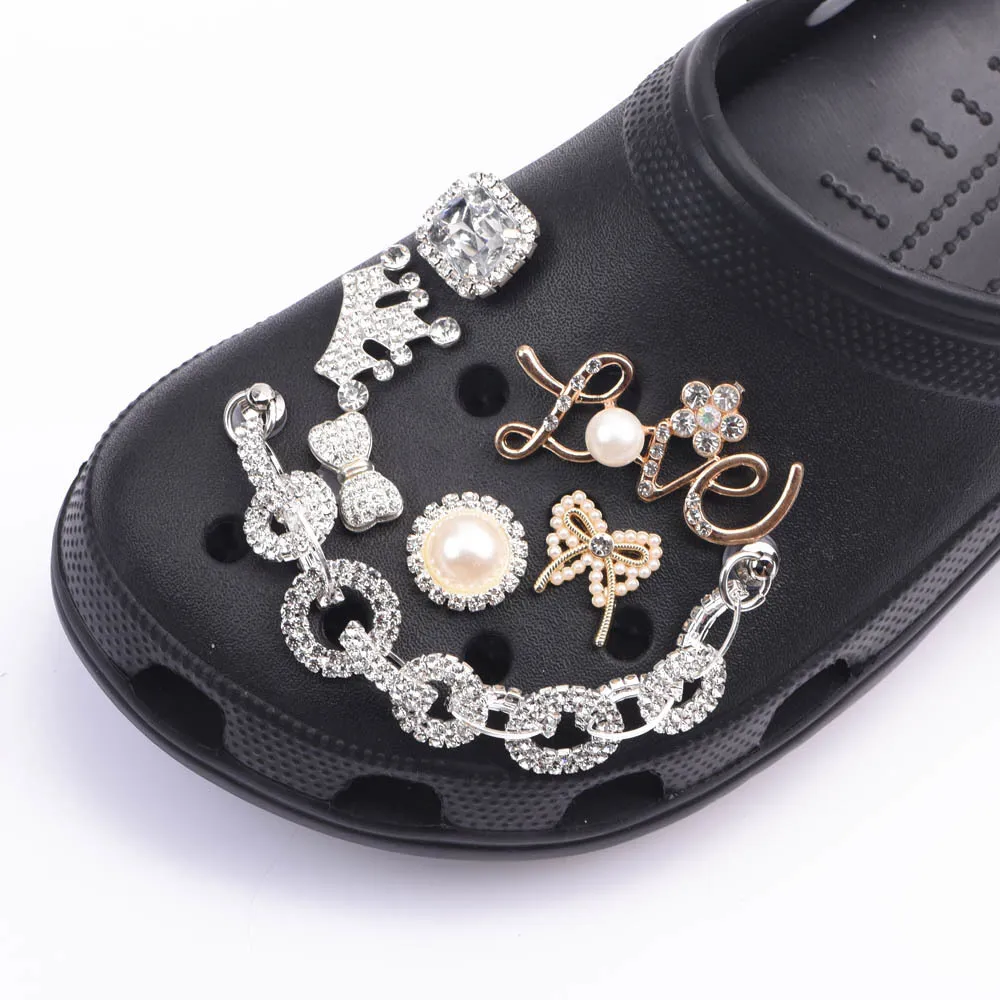 Brand Shoes Jewelry Designer Croc Charms Bling Rhinestone JIBZ Gift For Clog  Decaration From Fashionaccessory1, $4.03