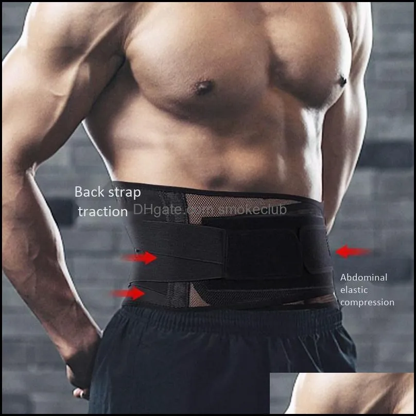 Waist Support Belt Strong Lower Back Brace Corset Trainer Sweat Slim For Sports