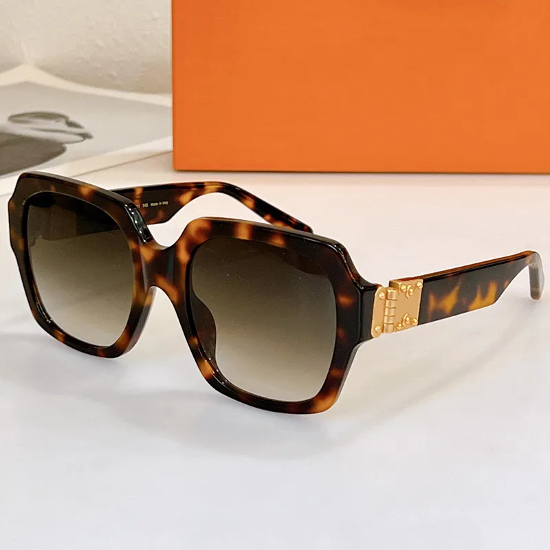 여성 망 디자이너 Z1530E 순수한 컬러 Catwalk 스타일 사각형 직사각형 전체 프레임 검은 선글라스 여름 멋진 UV400 안경