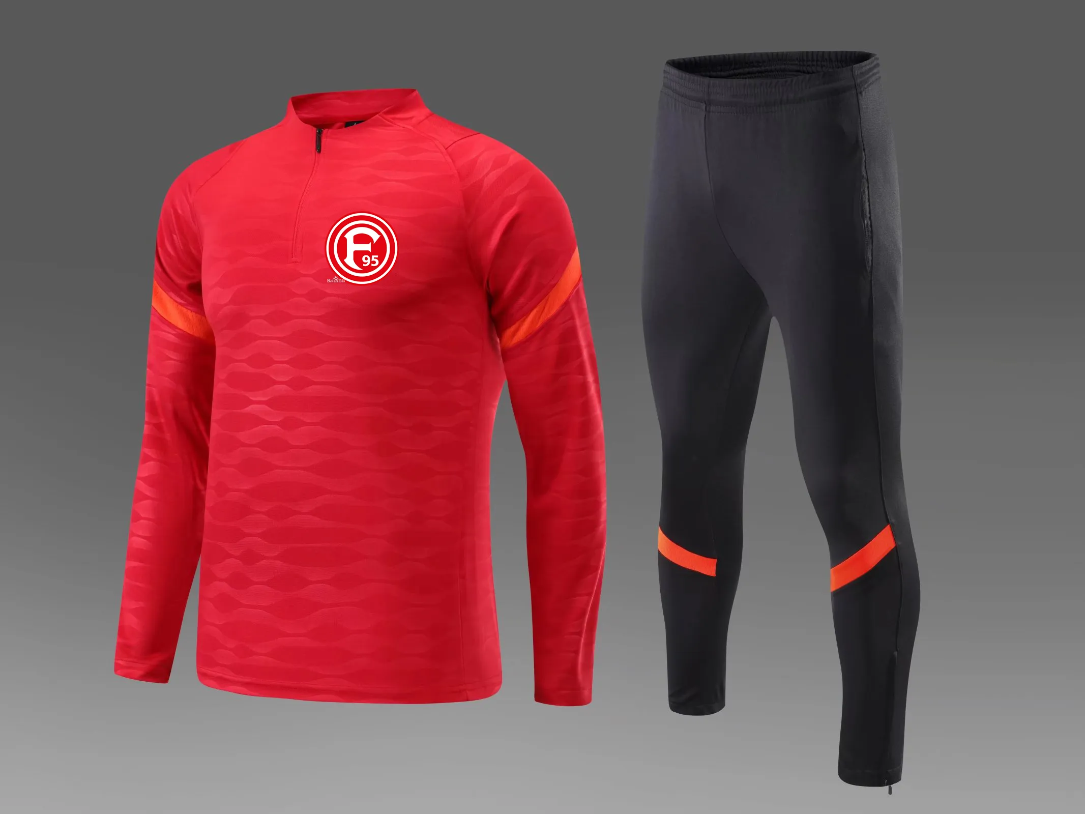 Survêtements pour hommes Fortuna Dusseldorf combinaison de sport de plein air automne et hiver kits de maison pour enfants sweat-shirt décontracté taille 12-2XL