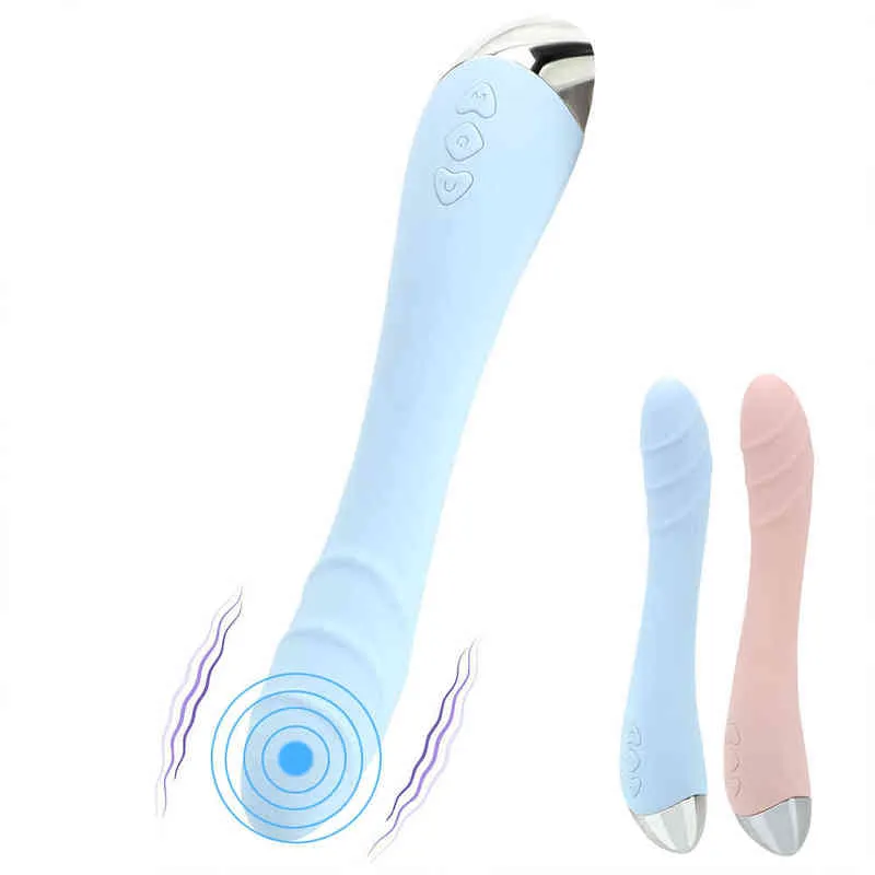 NXY Vibratörler Kadın Mastürbasyon Vajina Klitoris Masaj G-Spot Dildos Vibratör Güçlü Seks Oyuncakları Kadınlar için USB Şarj 10 Hızlar 220106