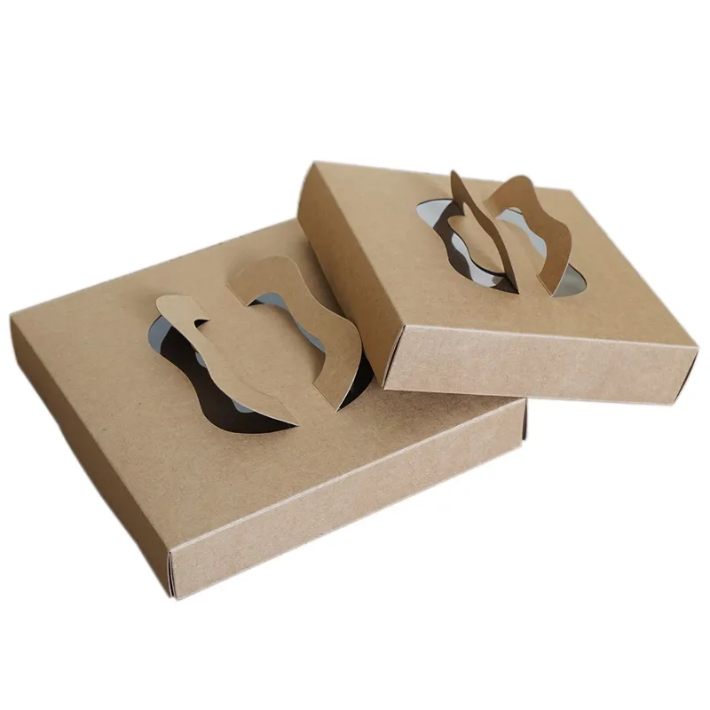 Portable Food Boxes - 6/8/10/12 Inch Kraft Pizza Boxes, Cake Boxes ...