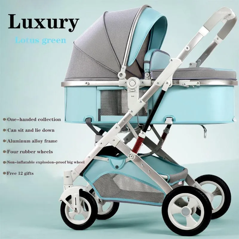 7,5 kg reversibel barnvagn 2 i 1 bärbar hög landskap mamma rosa resor barnvagn spädbarn barnvagnar nr 1