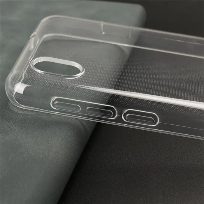Shockproof Black Silicone Matte TPU Redmi 5g Phone Case For ZTE